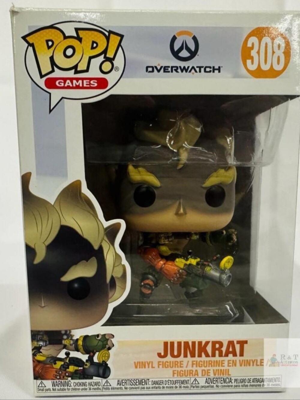 Overwatch JUNKRAT #308 FUNKO Pop